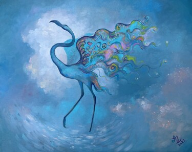 Blue Flamingo